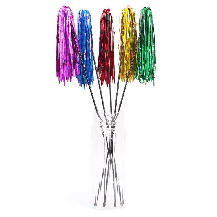 Black PP Rod Sound Paper Color Stripes Cat Teaser | Luxury Home Accessories | Heulog Glow