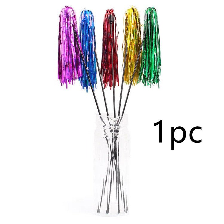 Black PP Rod Sound Paper Color Stripes Cat Teaser | Luxury Home Accessories | Heulog Glow