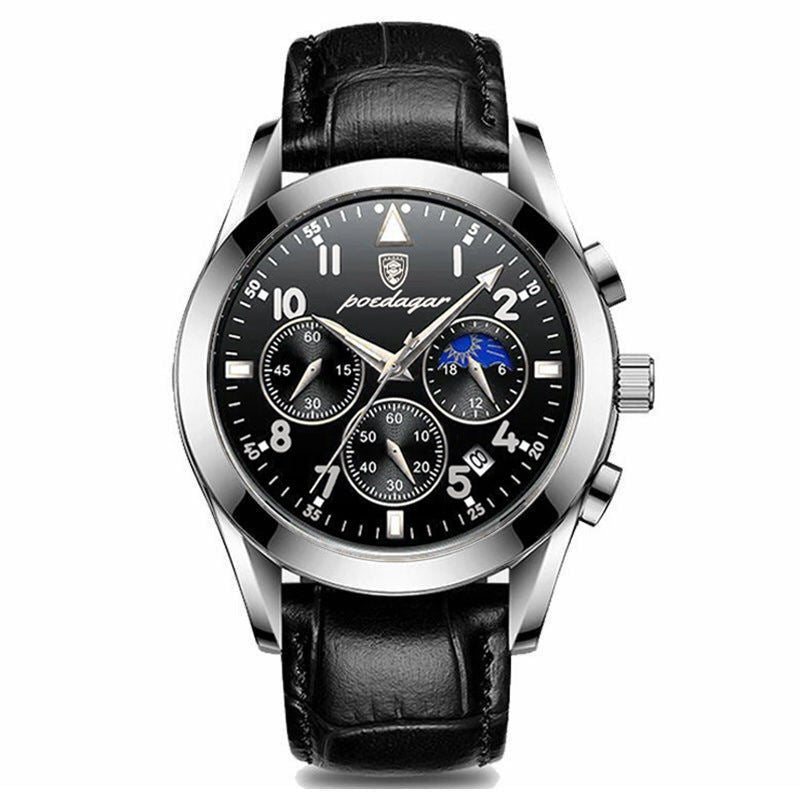 Black Tech Men's Watch Male Student Korean Fashion | Luxury Home Accessories | Heulog Glow