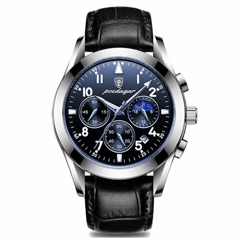 Black Tech Men's Watch Male Student Korean Fashion | Luxury Home Accessories | Heulog Glow