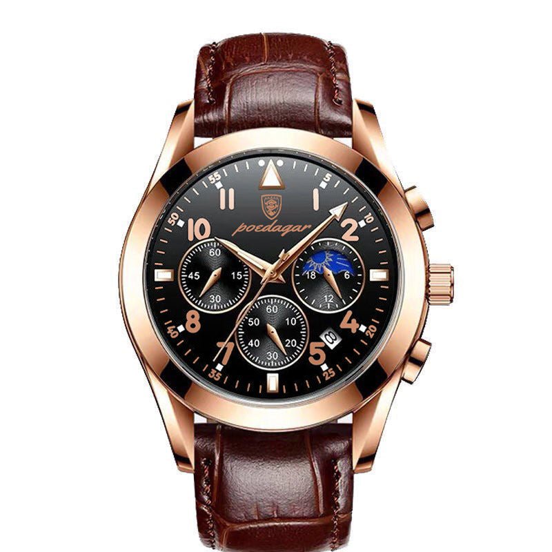Black Tech Men's Watch Male Student Korean Fashion | Luxury Home Accessories | Heulog Glow