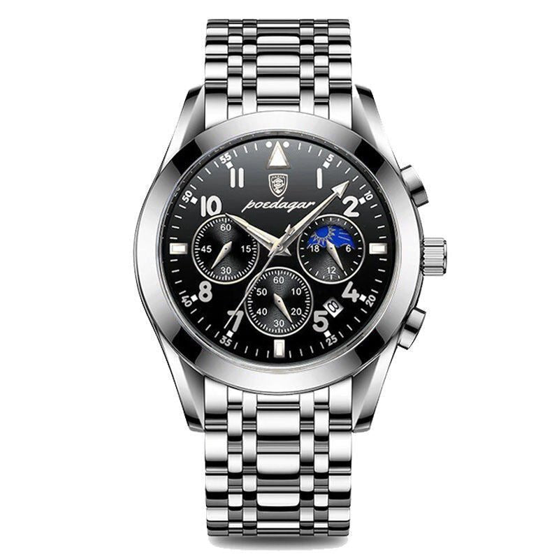 Black Tech Men's Watch Male Student Korean Fashion | Luxury Home Accessories | Heulog Glow