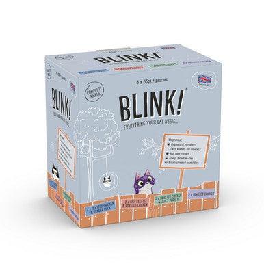 Blink! Wet Adult Cat Food Chicken Selection in Gravy 8x85g | Luxury Home Accessories | Heulog Glow
