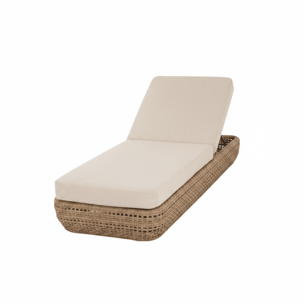 Bloom Collection Outdoor Sunbed | Luxury Home Accessories | Heulog Glow