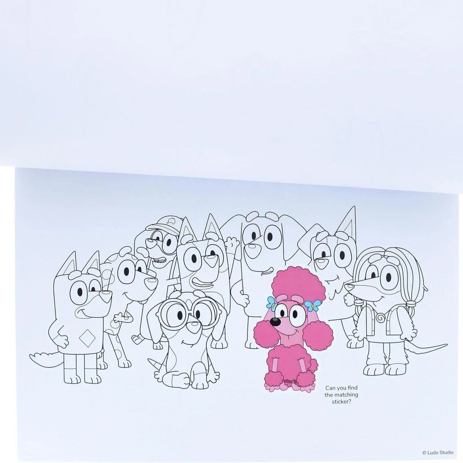 Bluey A4 Colouring Pad | Luxury Home Accessories | Heulog Glow