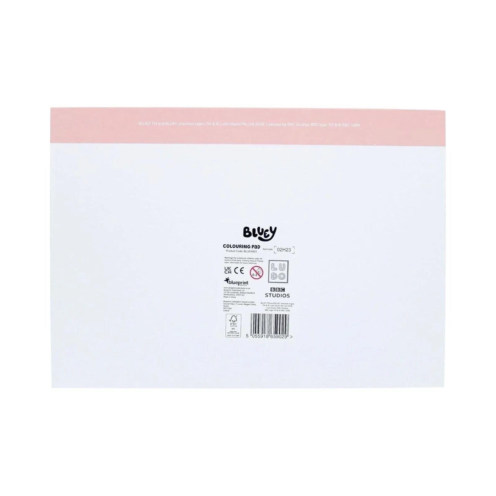 Bluey A4 Colouring Pad | Luxury Home Accessories | Heulog Glow