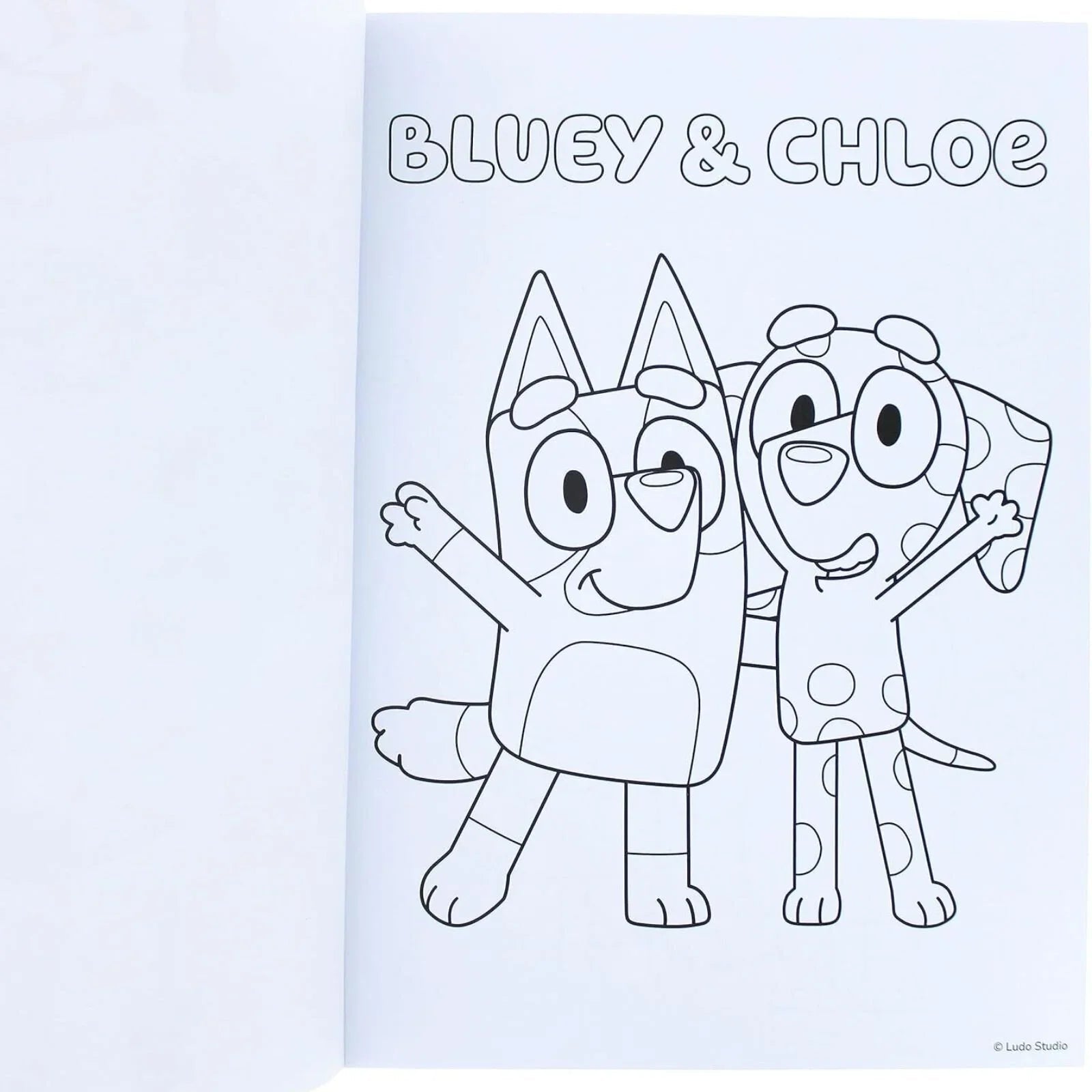 Bluey A4 Colouring Pad | Luxury Home Accessories | Heulog Glow