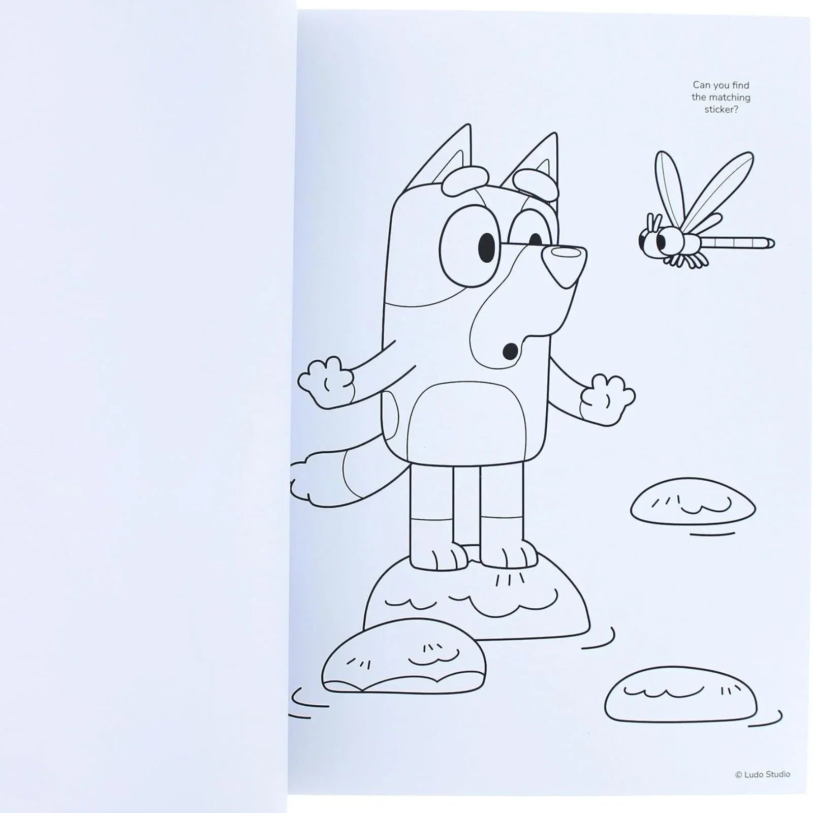 Bluey A4 Colouring Pad | Luxury Home Accessories | Heulog Glow