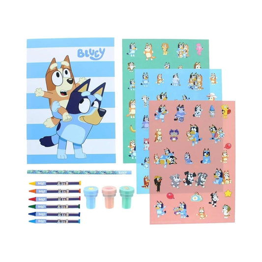 Bluey Stick & Stamp Set | Luxury Home Accessories | Heulog Glow