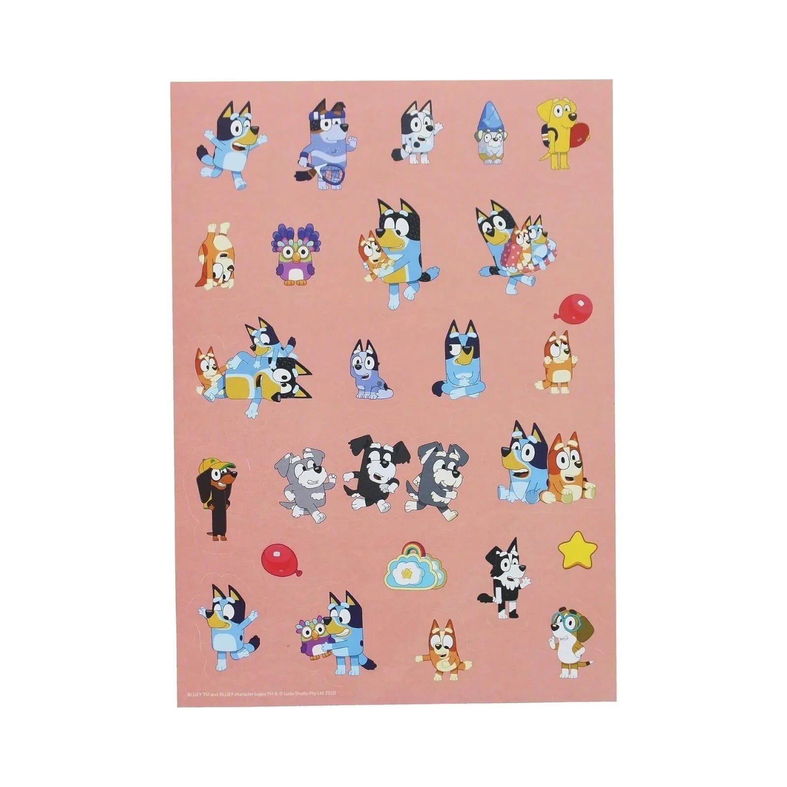 Bluey Stick & Stamp Set | Luxury Home Accessories | Heulog Glow