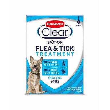 BM Clear Flea Clear Spot On for Small Dogs (1 Pipette) | Luxury Home Accessories | Heulog Glow
