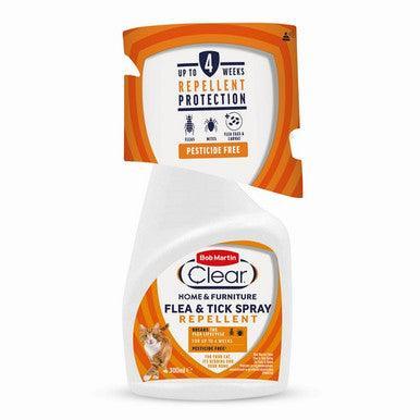 BM Clear Pesticide Free Flea Spray Cats & Home 300ml | Luxury Home Accessories | Heulog Glow