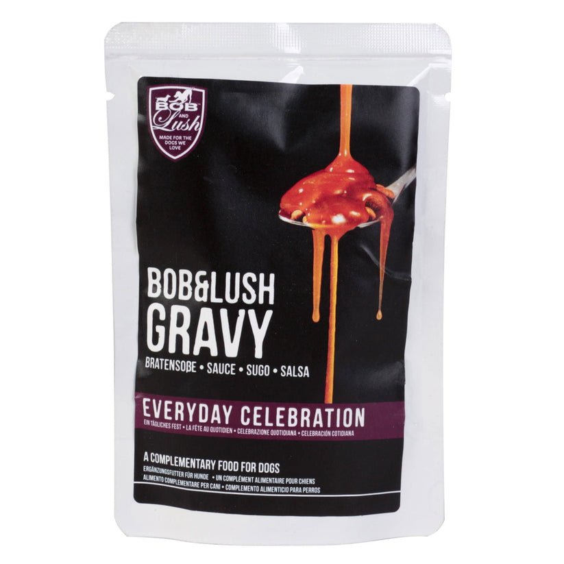 Bob And Lush Wet Dog Food Pouch 8 X 85ml- Gravy | Luxury Home Accessories | Heulog Glow