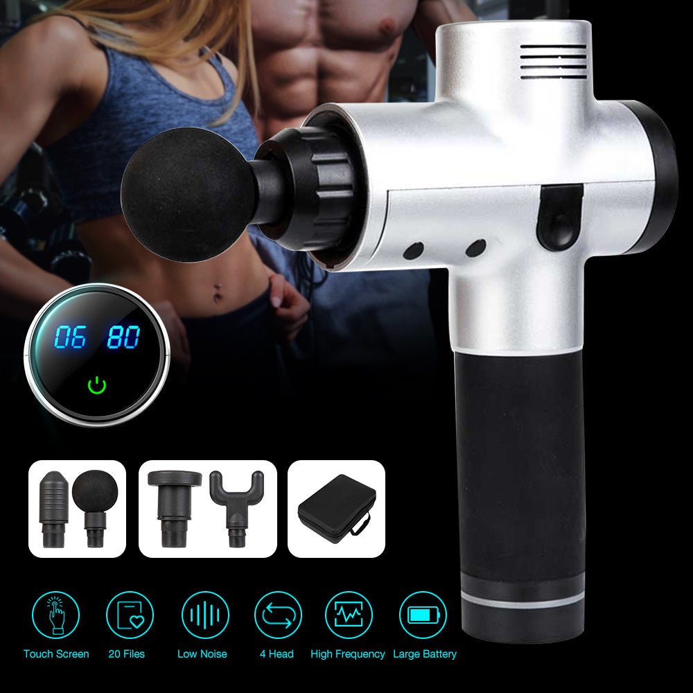 Body Muscle Massager Electric Vibrating Therapy Guns | Luxury Home Accessories | Heulog Glow
