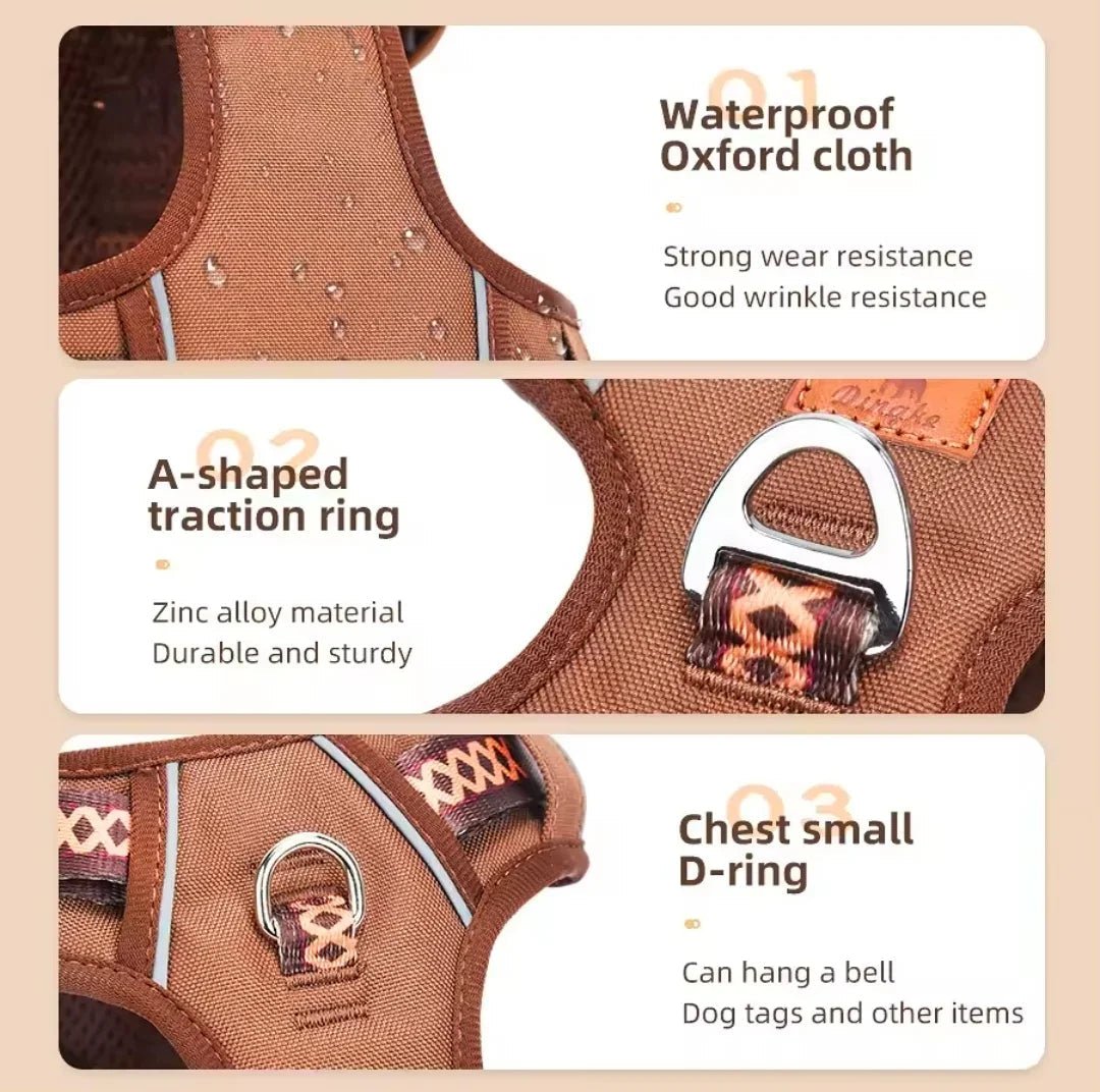 BOFFPets Small Dog Harness | Luxury Home Accessories | Heulog Glow