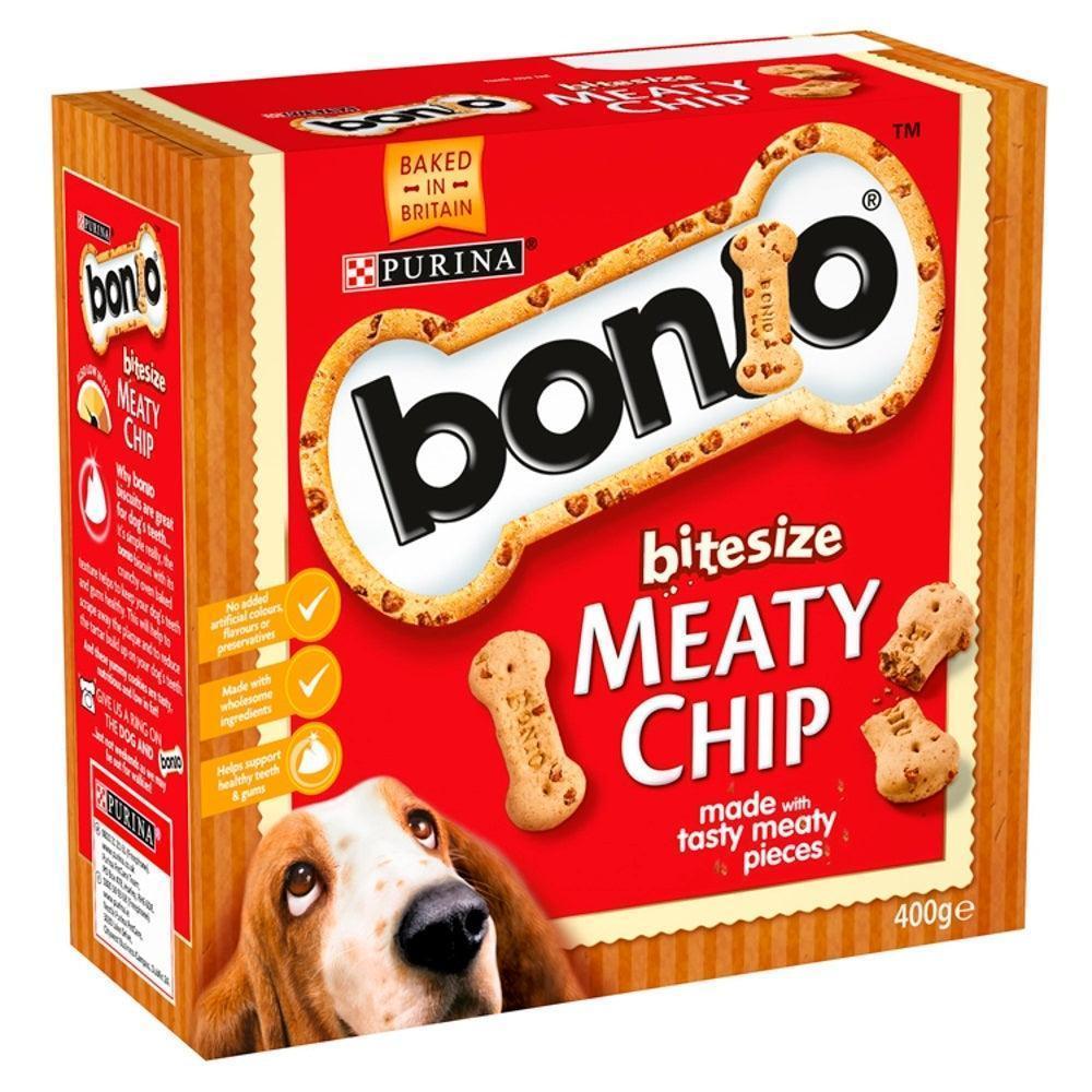 Bonio Meaty Chip Bitesize 400g | Luxury Home Accessories | Heulog Glow