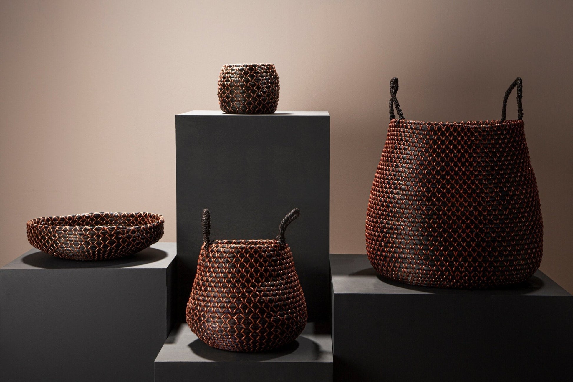 Bora Seagrass Basket Planter | Luxury Home Accessories | Heulog Glow