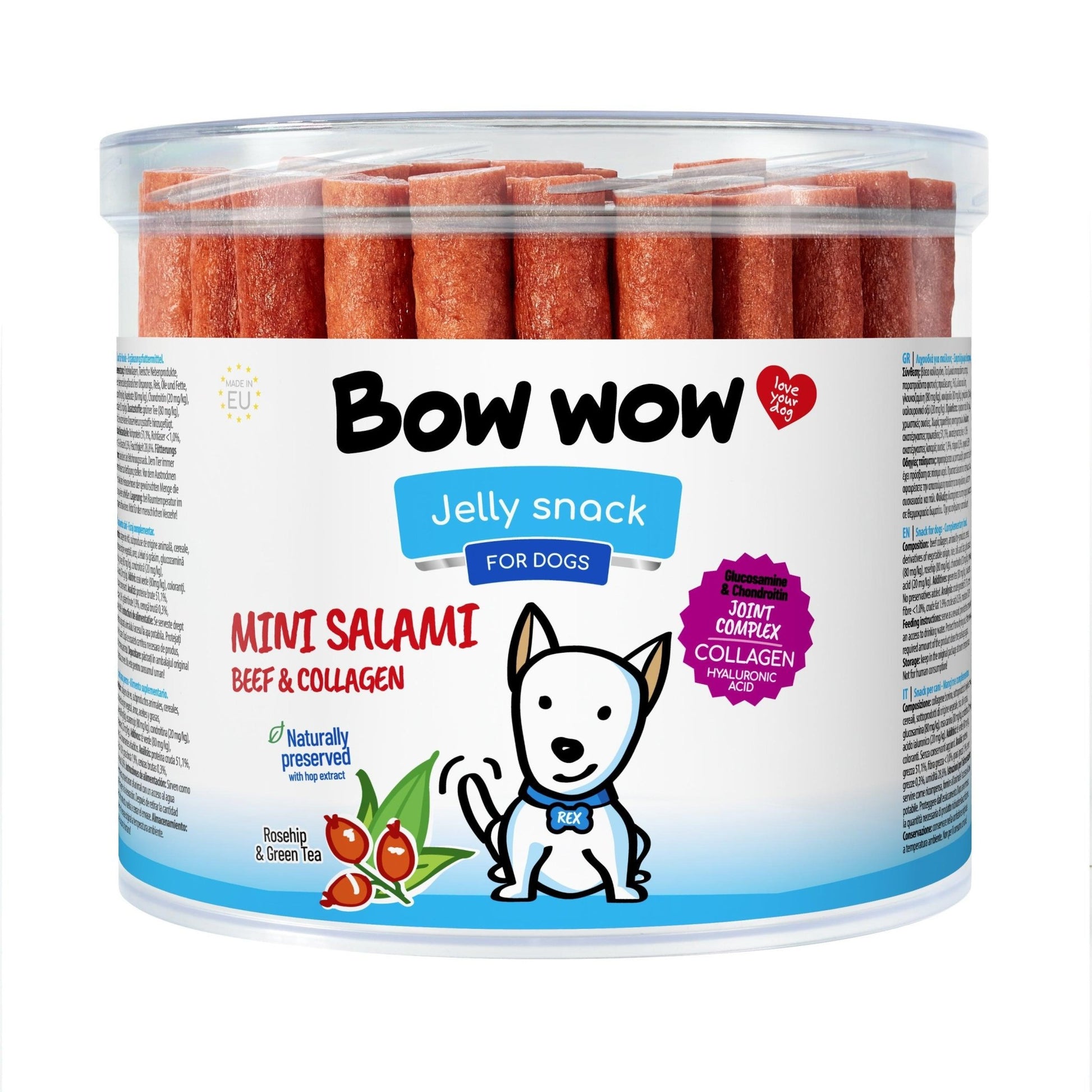Bow Wow Salamis Beef | Luxury Home Accessories | Heulog Glow