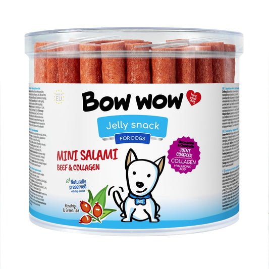 Bow Wow Salamis Beef | Luxury Home Accessories | Heulog Glow