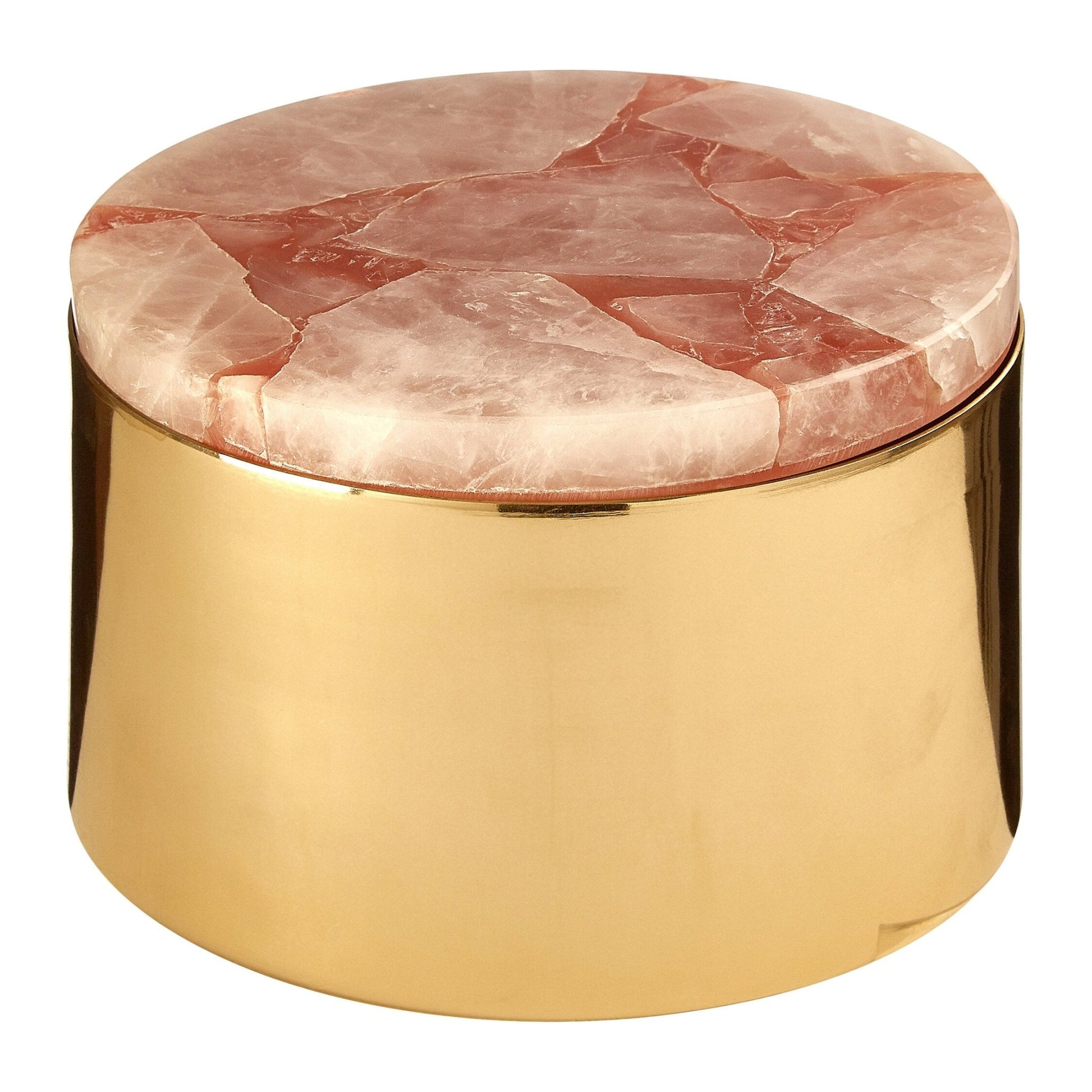 Bowerbird Large Quartz Trinket Box | Luxury Home Accessories | Heulog Glow