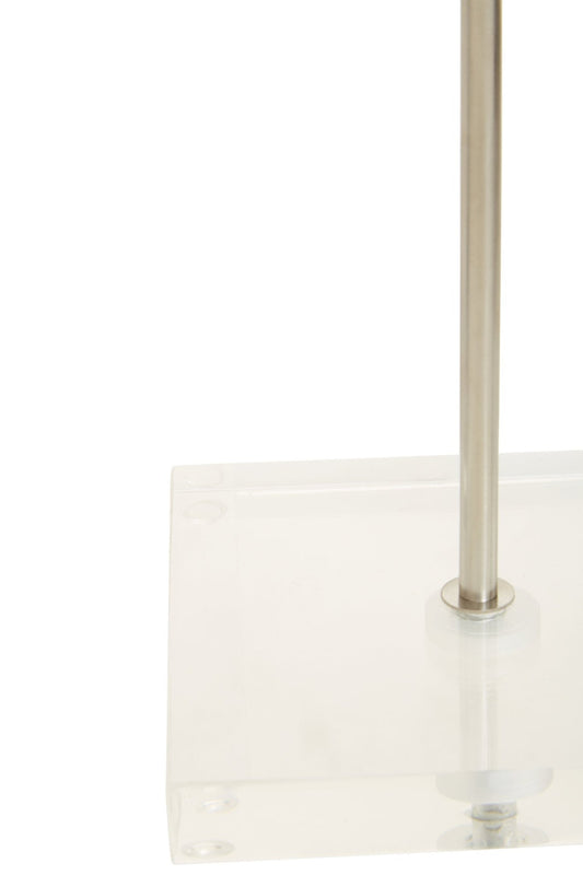 Bowerbird White And Silver Agate Sculpture | Luxury Home Accessories | Heulog Glow