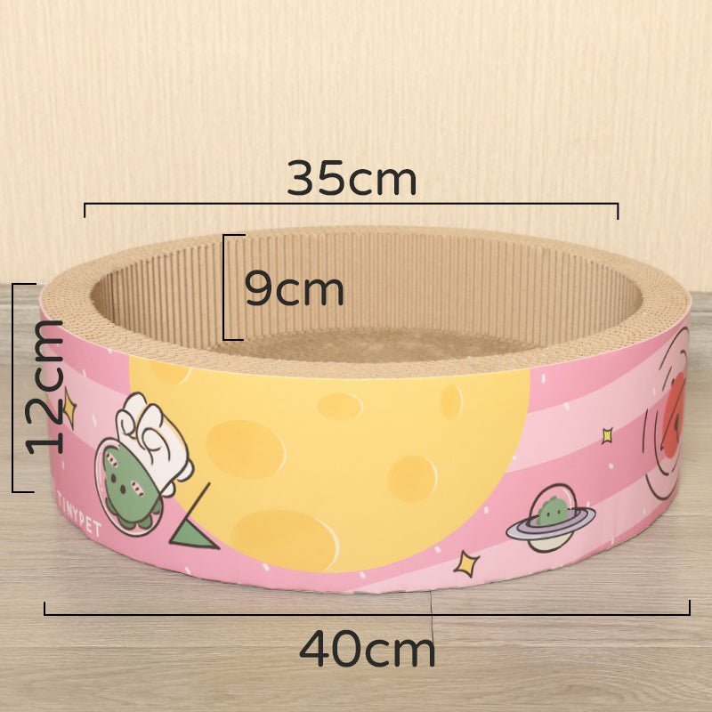 Bowl-shaped Cat Scratcher Cat Litter Grinding Claws Wear-resistant Round | Luxury Home Accessories | Heulog Glow
