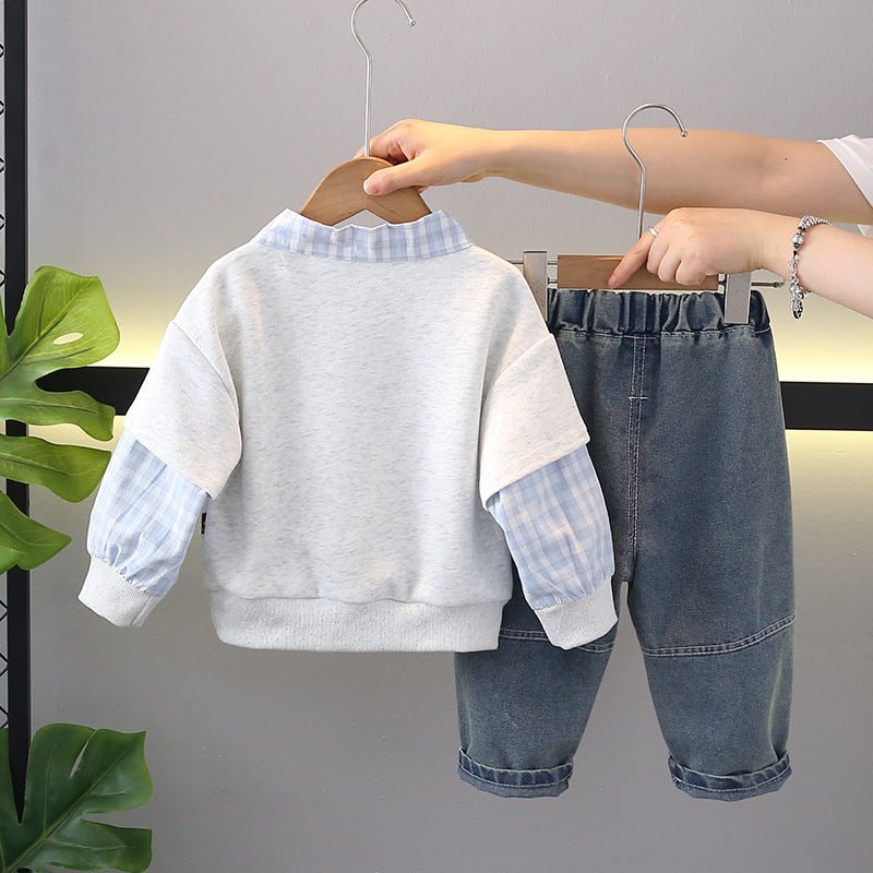 Boys Autumn Suit Baby Clothes Children | Luxury Home Accessories | Heulog Glow