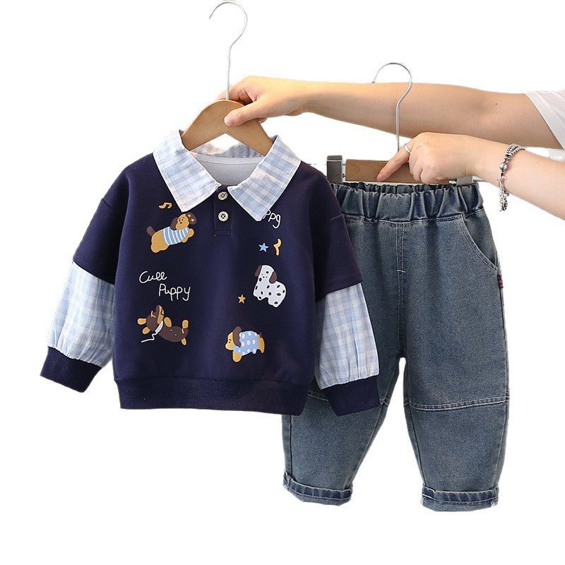 Boys Autumn Suit Baby Clothes Children | Luxury Home Accessories | Heulog Glow