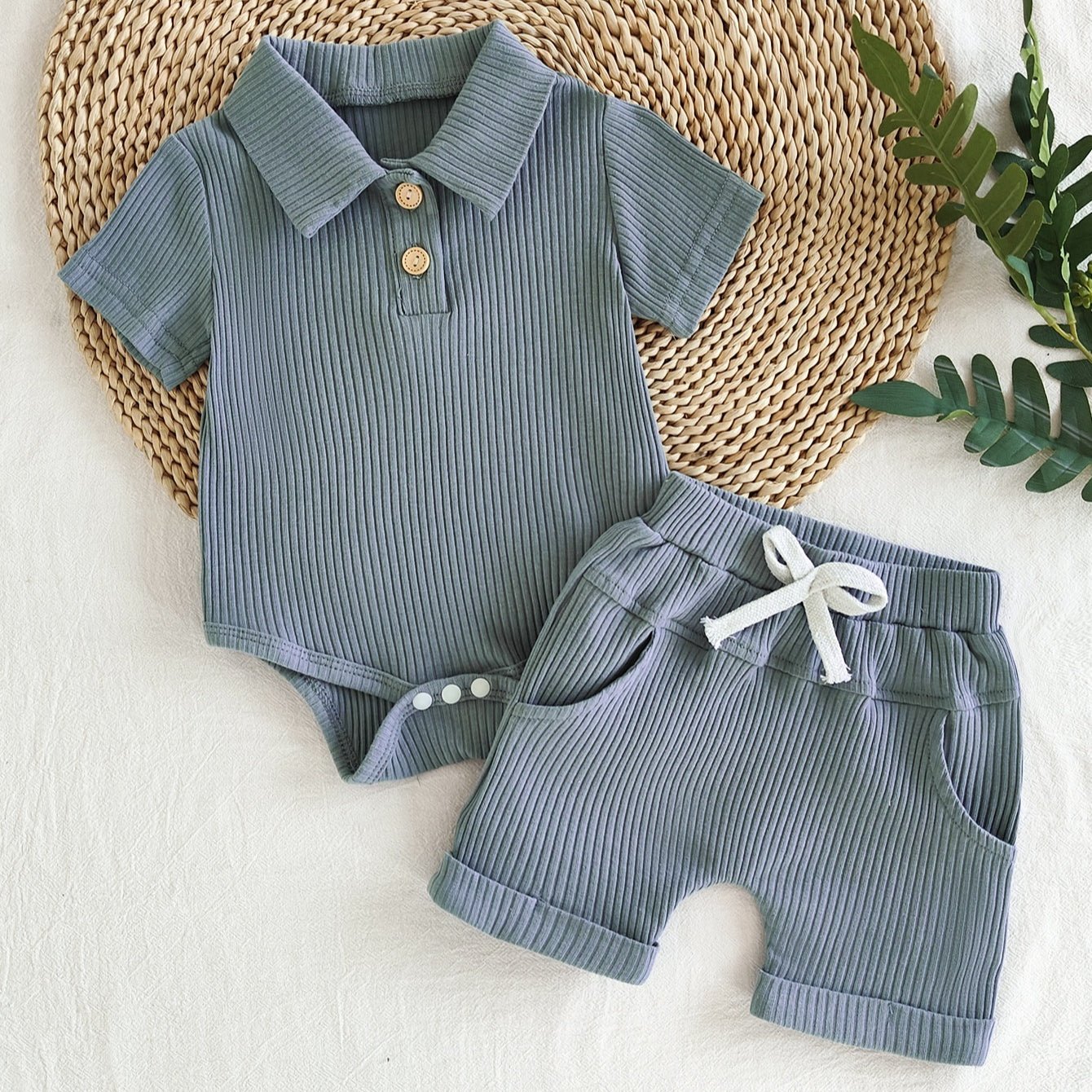 Boys' Short Sleeved Kazakhstan Suit | Luxury Home Accessories | Heulog Glow