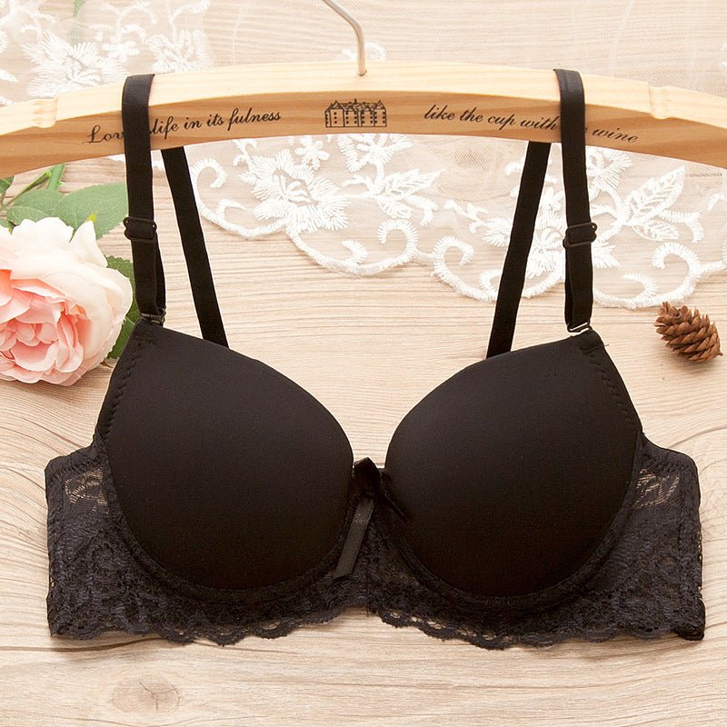 Bra Small Chest Gathered Bra With Underwire | Luxury Home Accessories | Heulog Glow