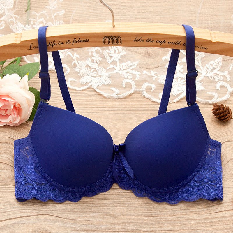 Bra Small Chest Gathered Bra With Underwire | Luxury Home Accessories | Heulog Glow