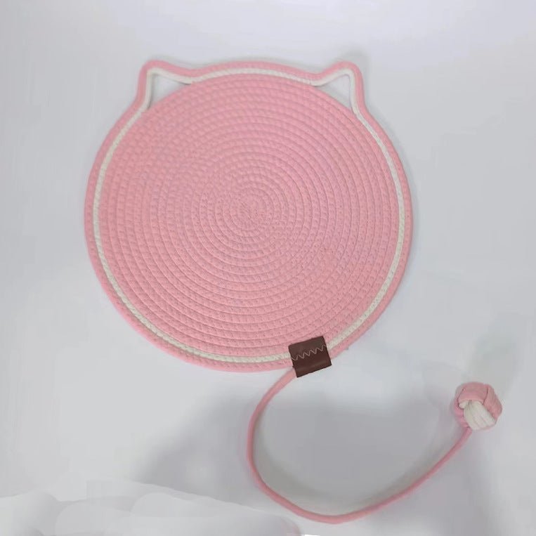 Braided Cotton Rope Cat Claw Mat Self Hi Ball One Piece Sleeping Mat Washable Anti Sticky Scratching Artifact Cat Scratching Mat Pet Products | Luxury Home Accessories | Heulog Glow