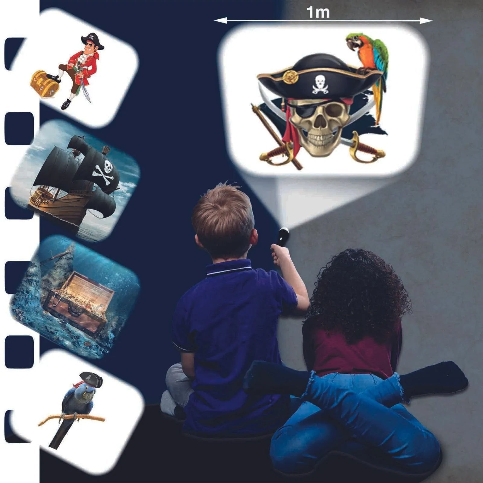 Brainstorm Torch and Projector - Pirate Torch | Luxury Home Accessories | Heulog Glow
