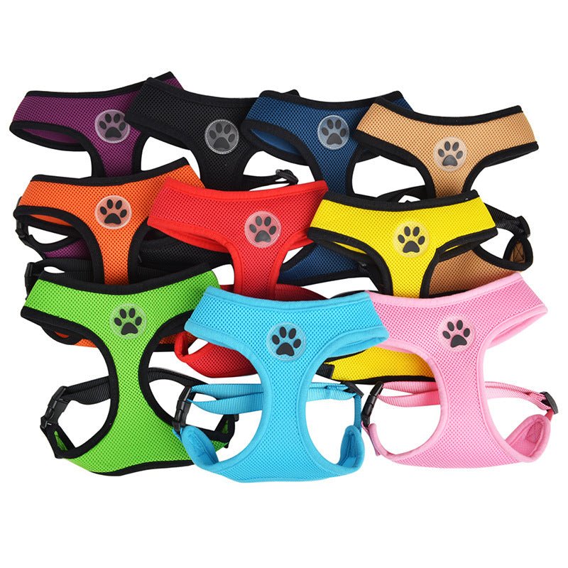 Breathable Mesh Traction Rope For Pet Chest Harness | Luxury Home Accessories | Heulog Glow