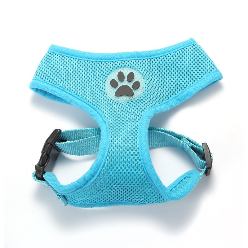 Breathable Mesh Traction Rope For Pet Chest Harness | Luxury Home Accessories | Heulog Glow