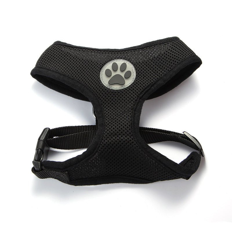 Breathable Mesh Traction Rope For Pet Chest Harness | Luxury Home Accessories | Heulog Glow