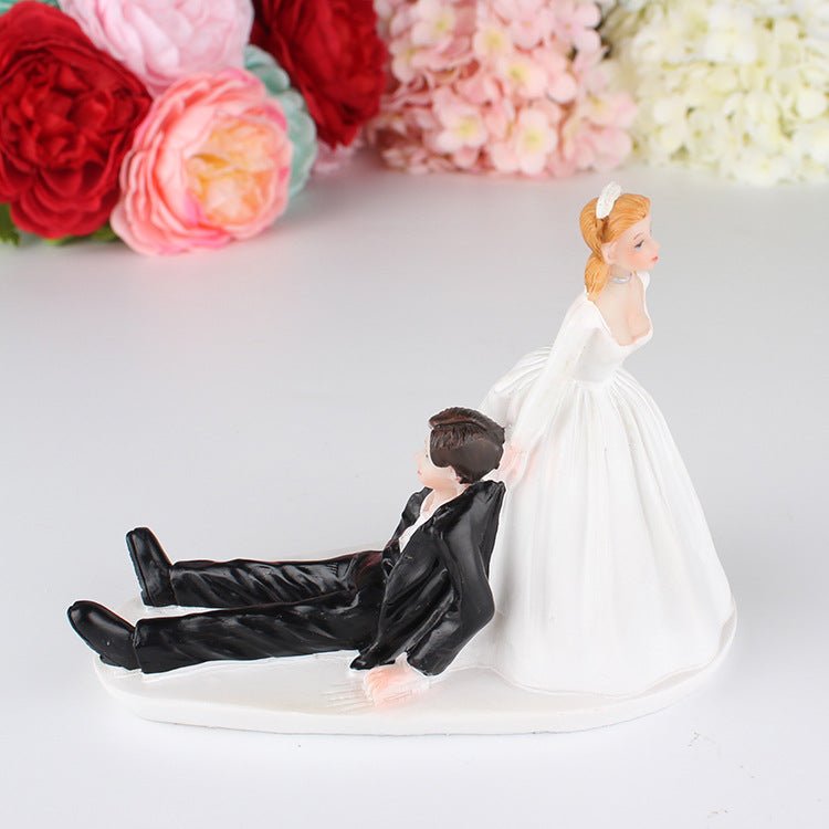 Bridegroom cake decorations Valentine's Day gift | Luxury Home Accessories | Heulog Glow