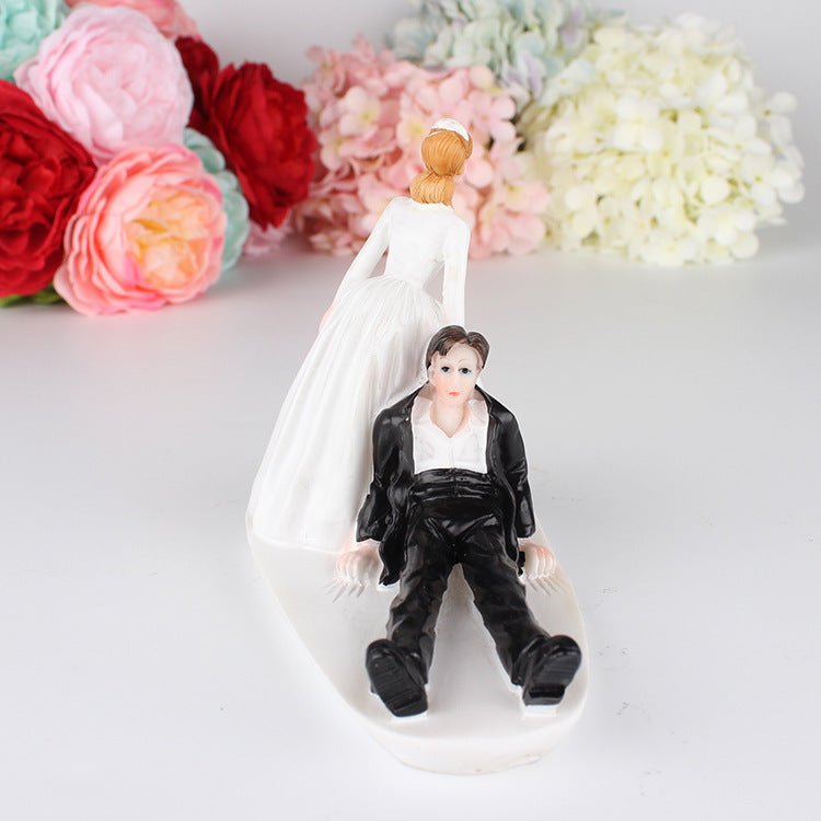 Bridegroom cake decorations Valentine's Day gift | Luxury Home Accessories | Heulog Glow