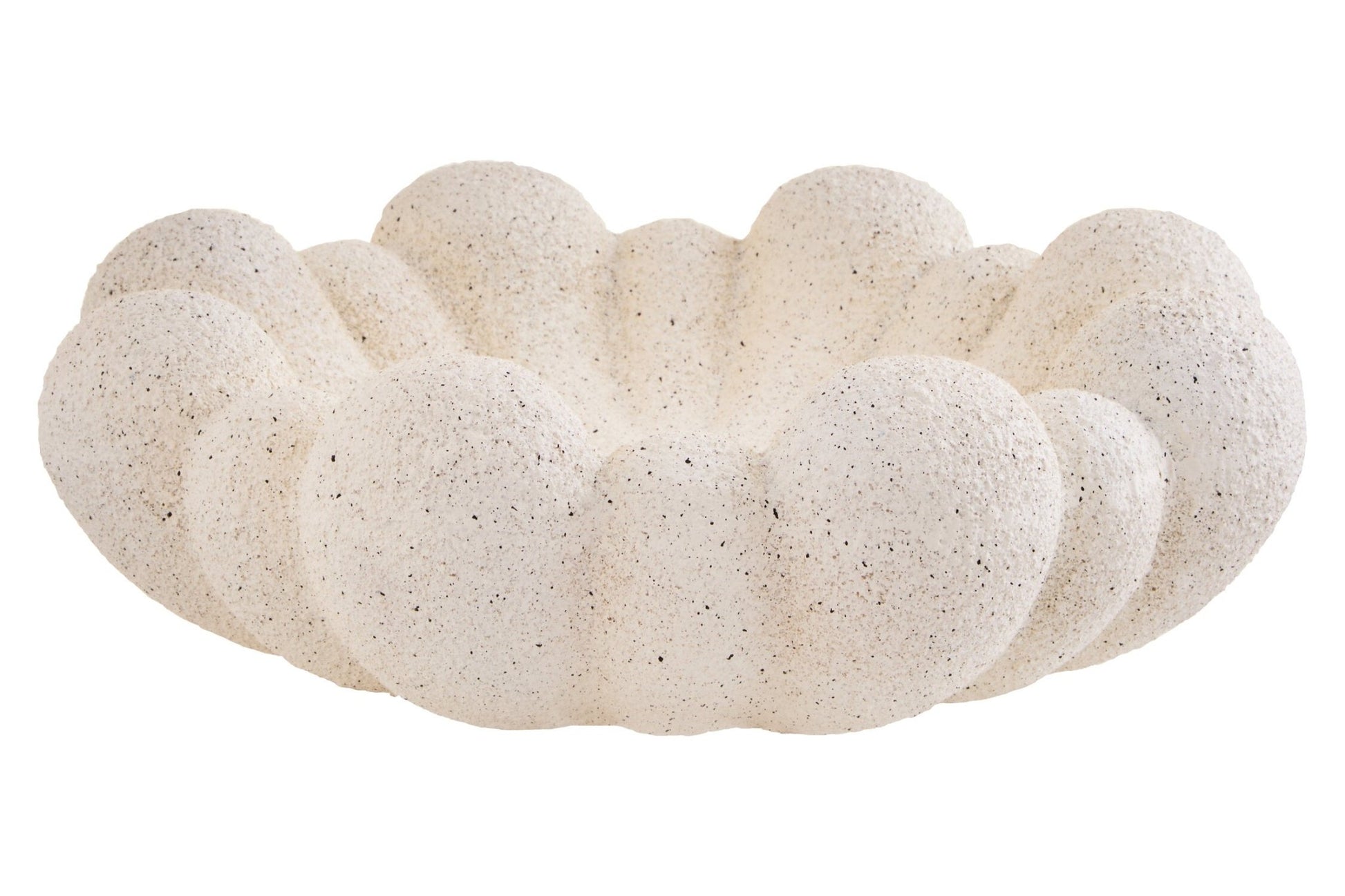 Broc Cream Bubble Design Bowl | Luxury Home Accessories | Heulog Glow
