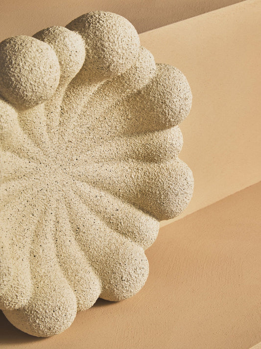 Broc Cream Bubble Design Bowl | Luxury Home Accessories | Heulog Glow