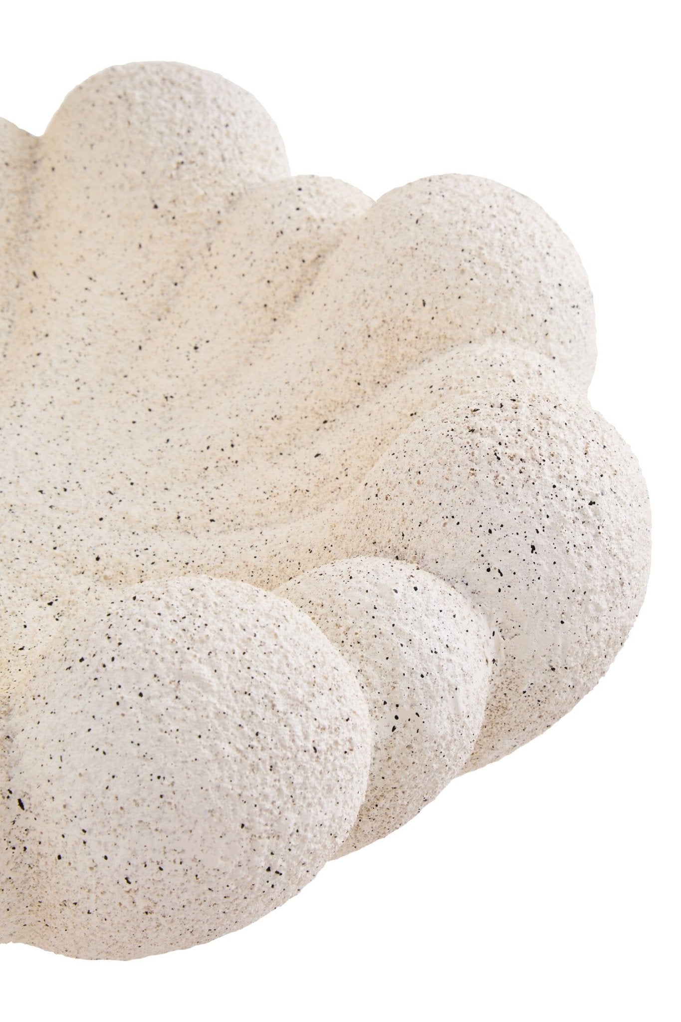 Broc Cream Bubble Design Bowl | Luxury Home Accessories | Heulog Glow
