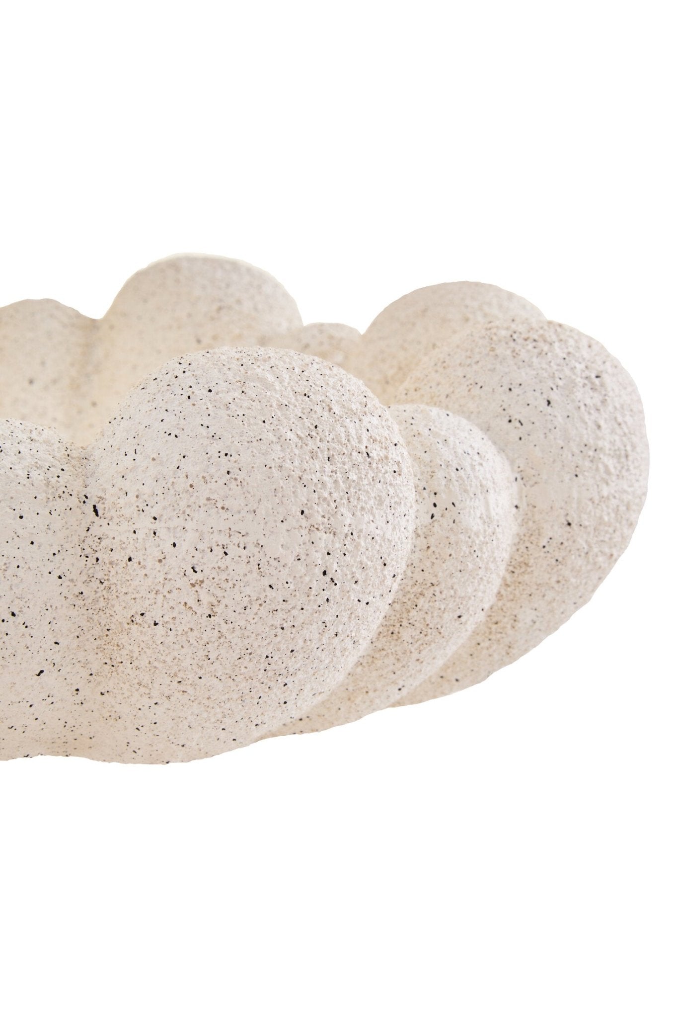 Broc Cream Bubble Design Bowl | Luxury Home Accessories | Heulog Glow