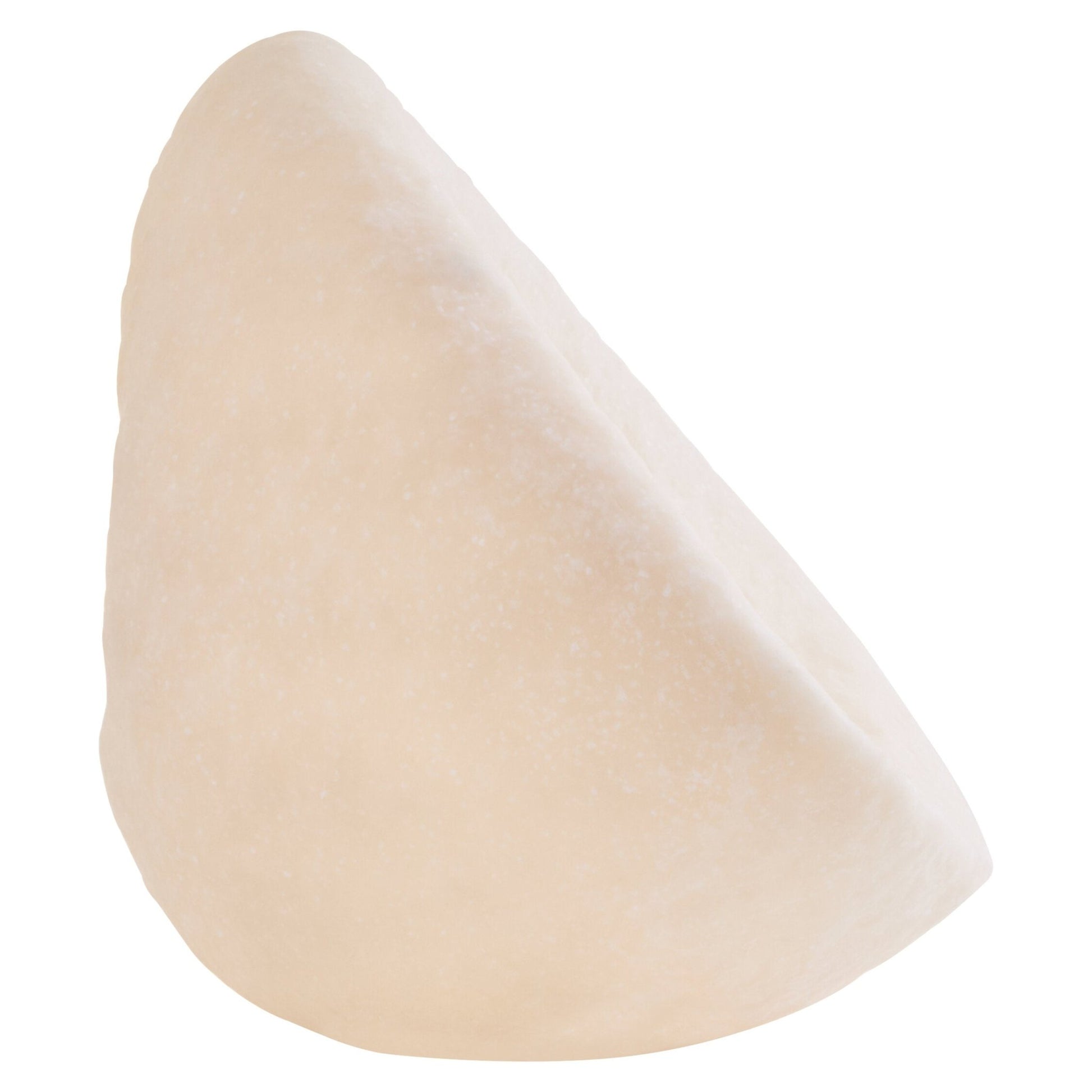 Broc Cream Textured Geometric Sculpture | Luxury Home Accessories | Heulog Glow
