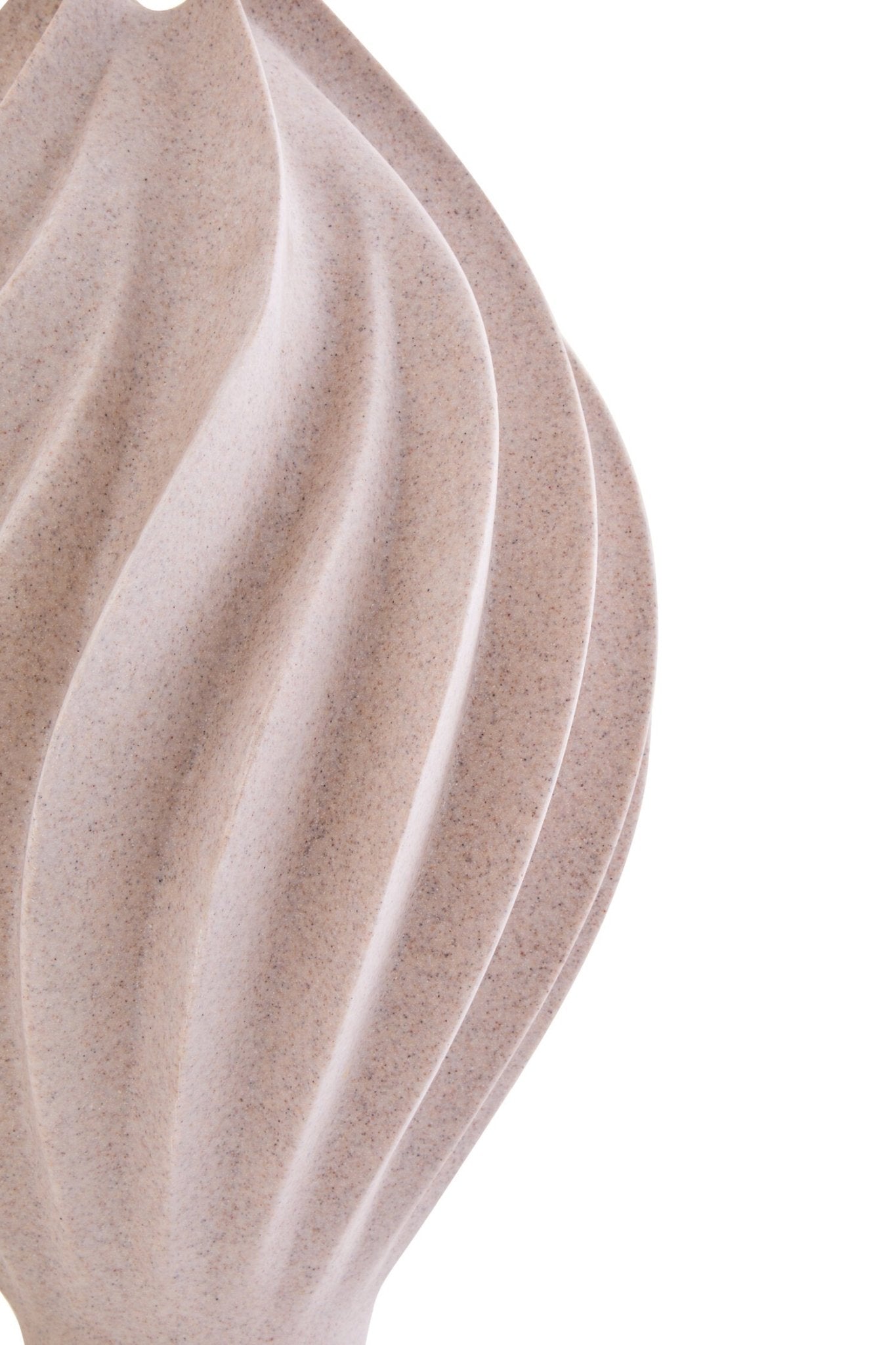 Broc Large Sandstone Effect Organic Vase | Luxury Home Accessories | Heulog Glow
