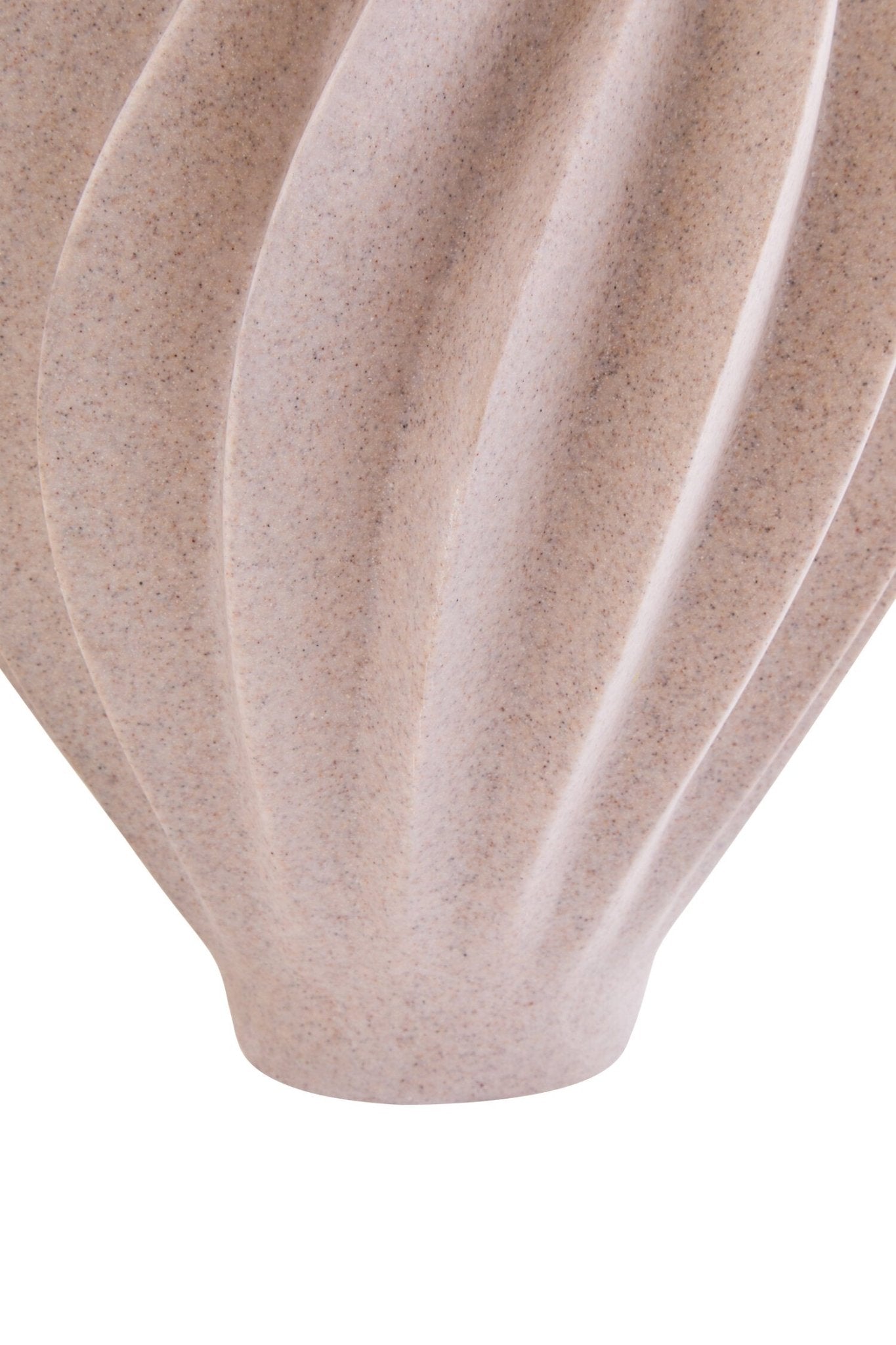 Broc Large Sandstone Effect Organic Vase | Luxury Home Accessories | Heulog Glow
