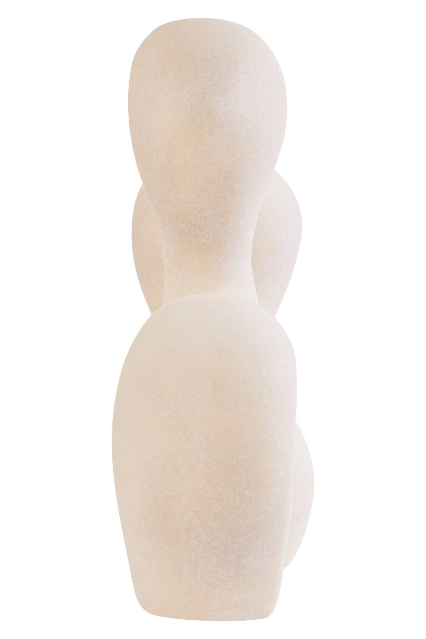 Broc White Marble Effect Organic Sculpture | Luxury Home Accessories | Heulog Glow