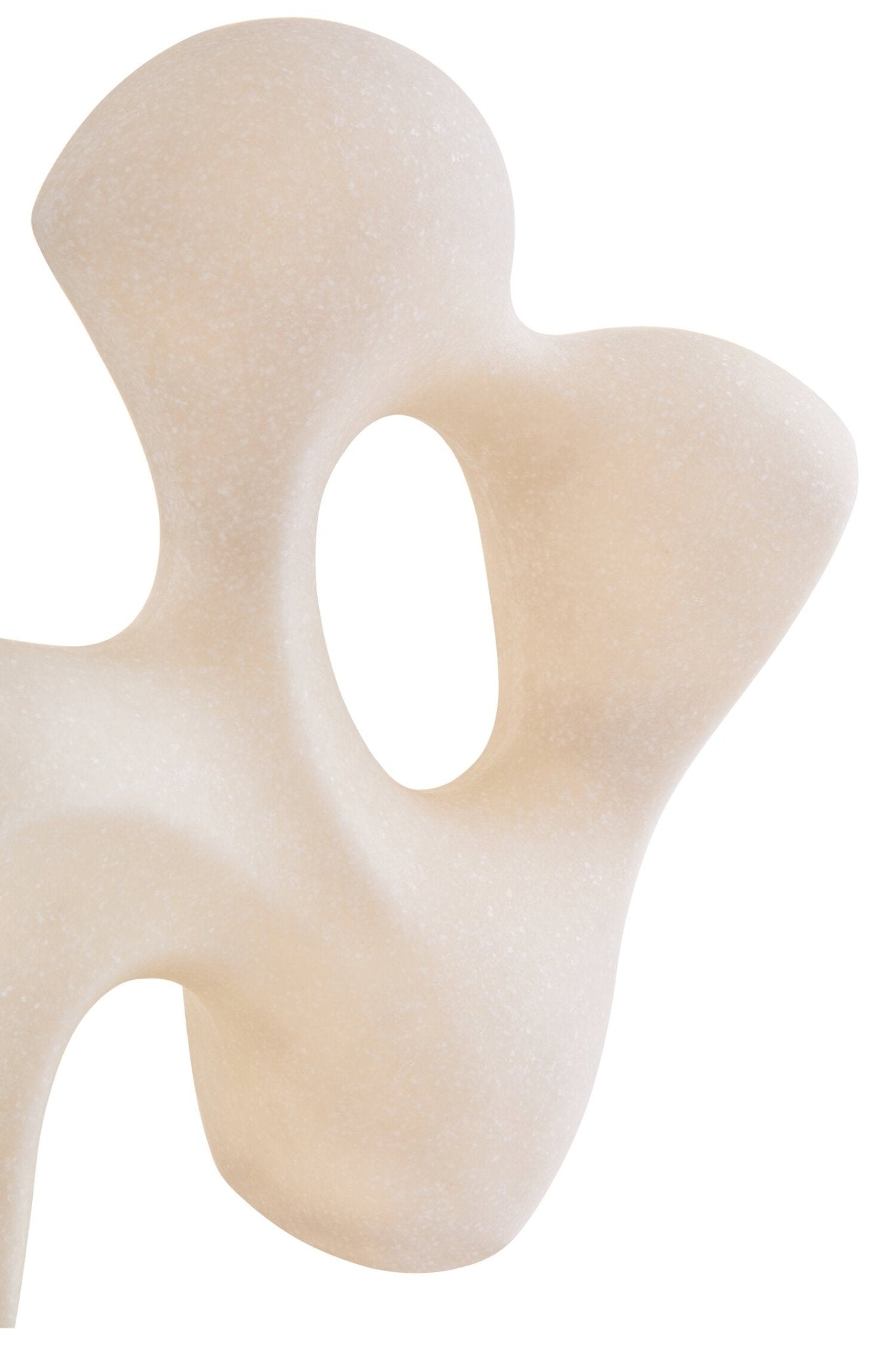Broc White Marble Effect Organic Sculpture | Luxury Home Accessories | Heulog Glow