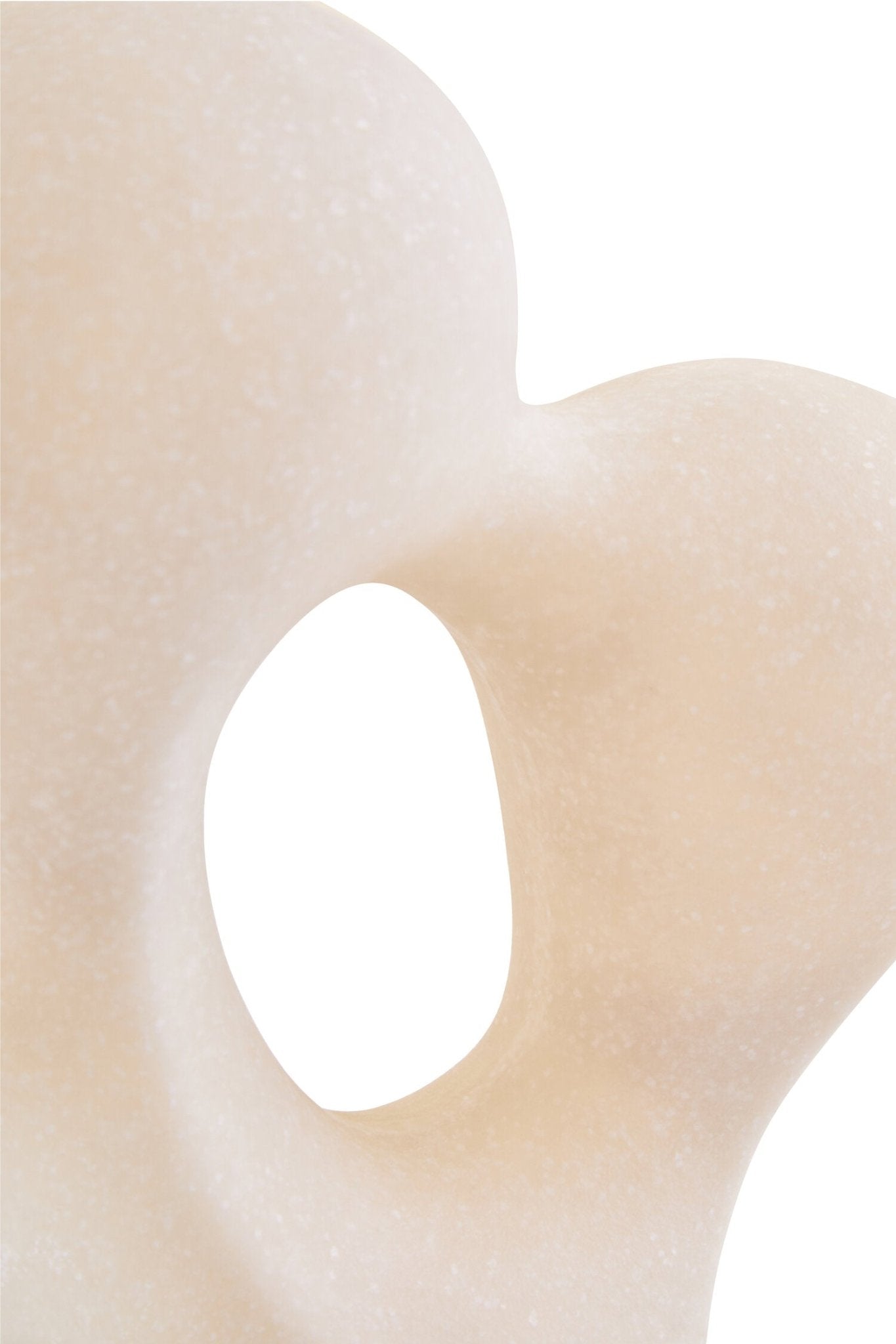 Broc White Marble Effect Organic Sculpture | Luxury Home Accessories | Heulog Glow