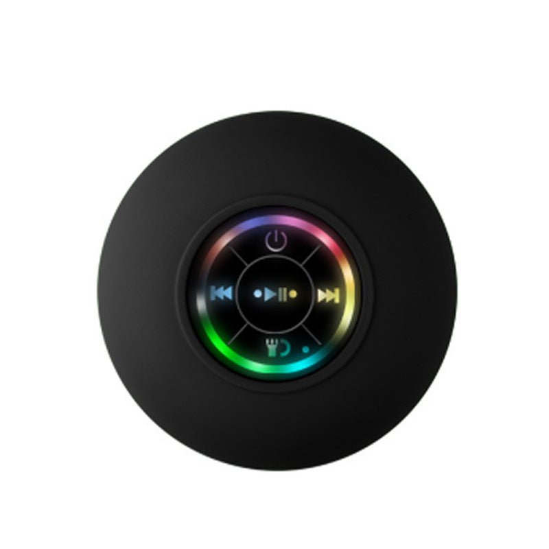 BTS07 Large Suction Cup Waterproof Bluetooth Audio With Light | Luxury Home Accessories | Heulog Glow