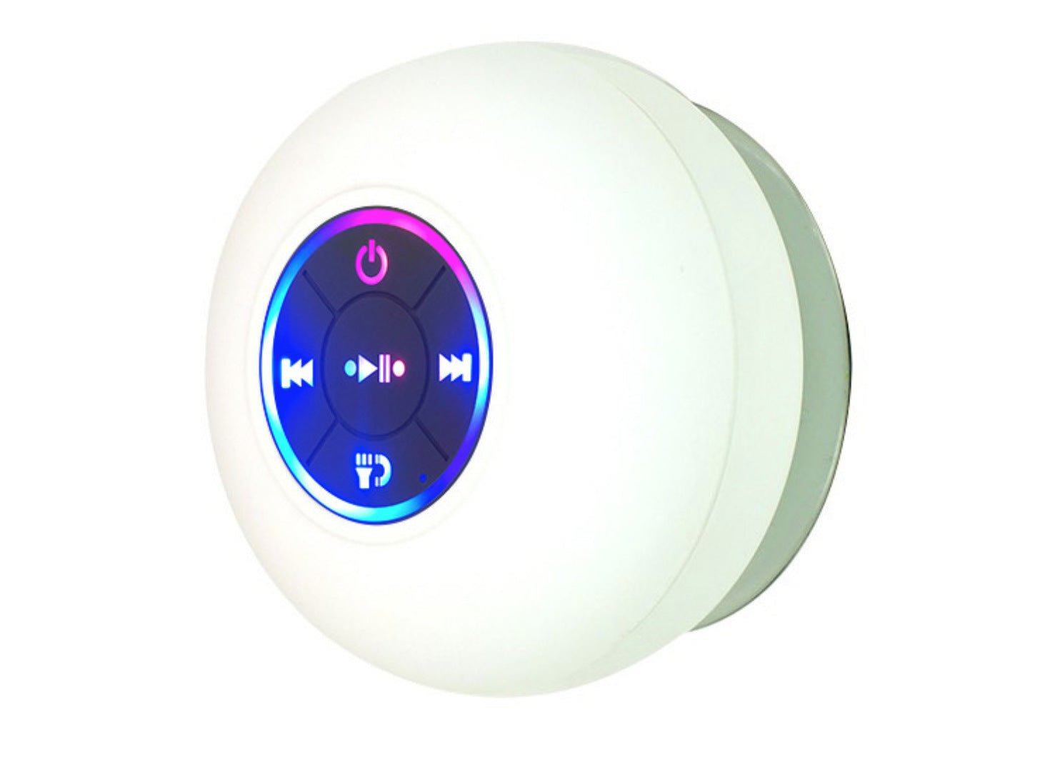 BTS07 Large Suction Cup Waterproof Bluetooth Audio With Light | Luxury Home Accessories | Heulog Glow